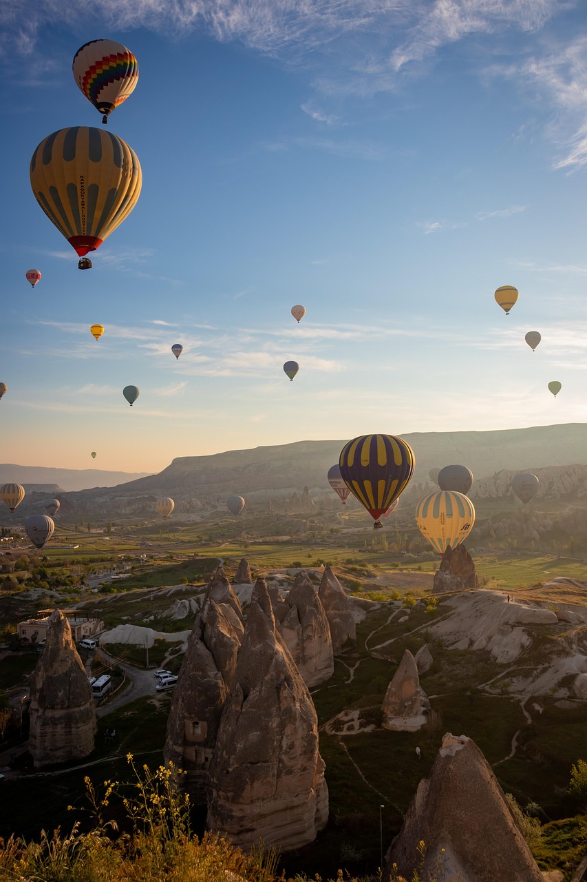 Photo of hot air balloons