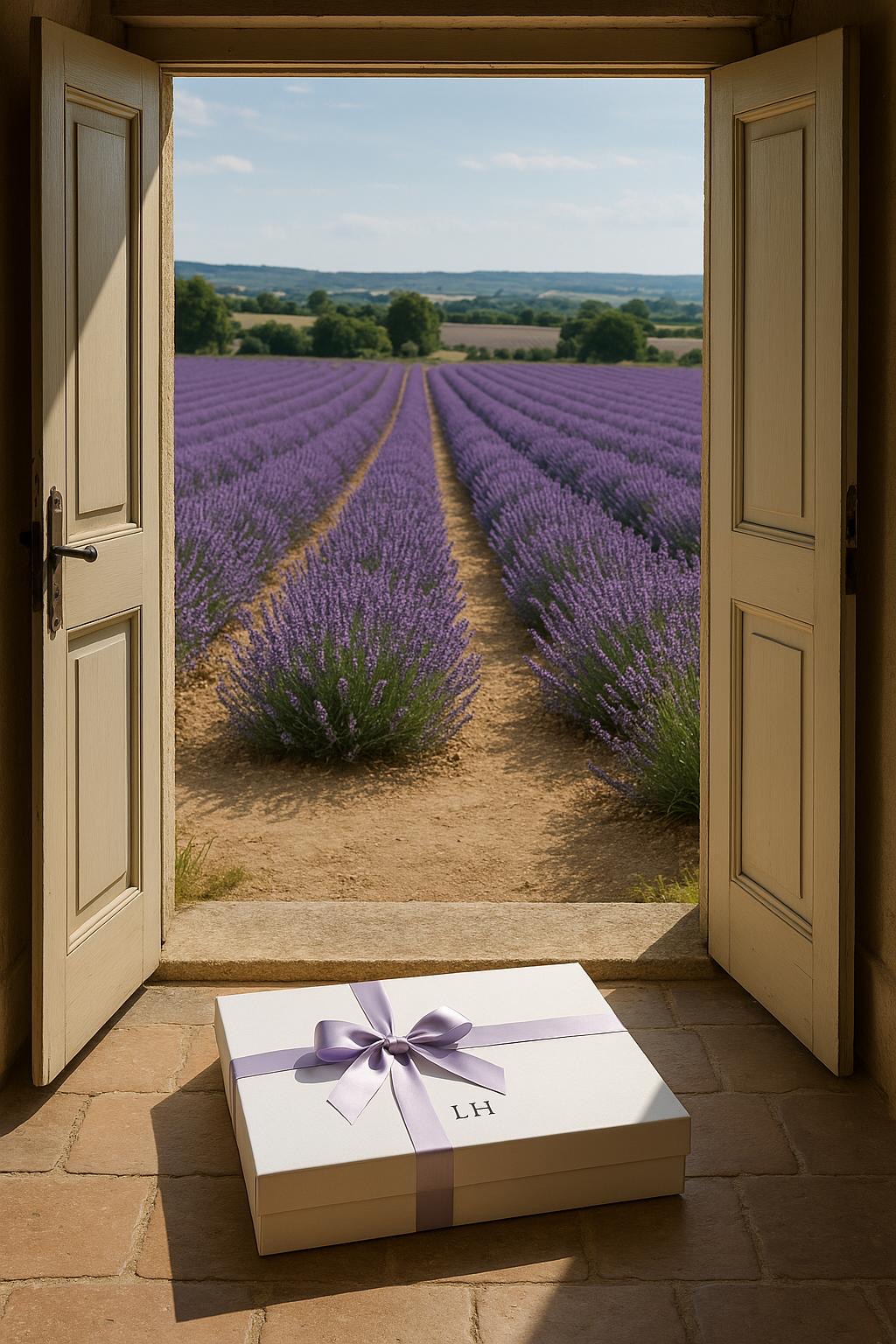 Doorway image with parcel on step